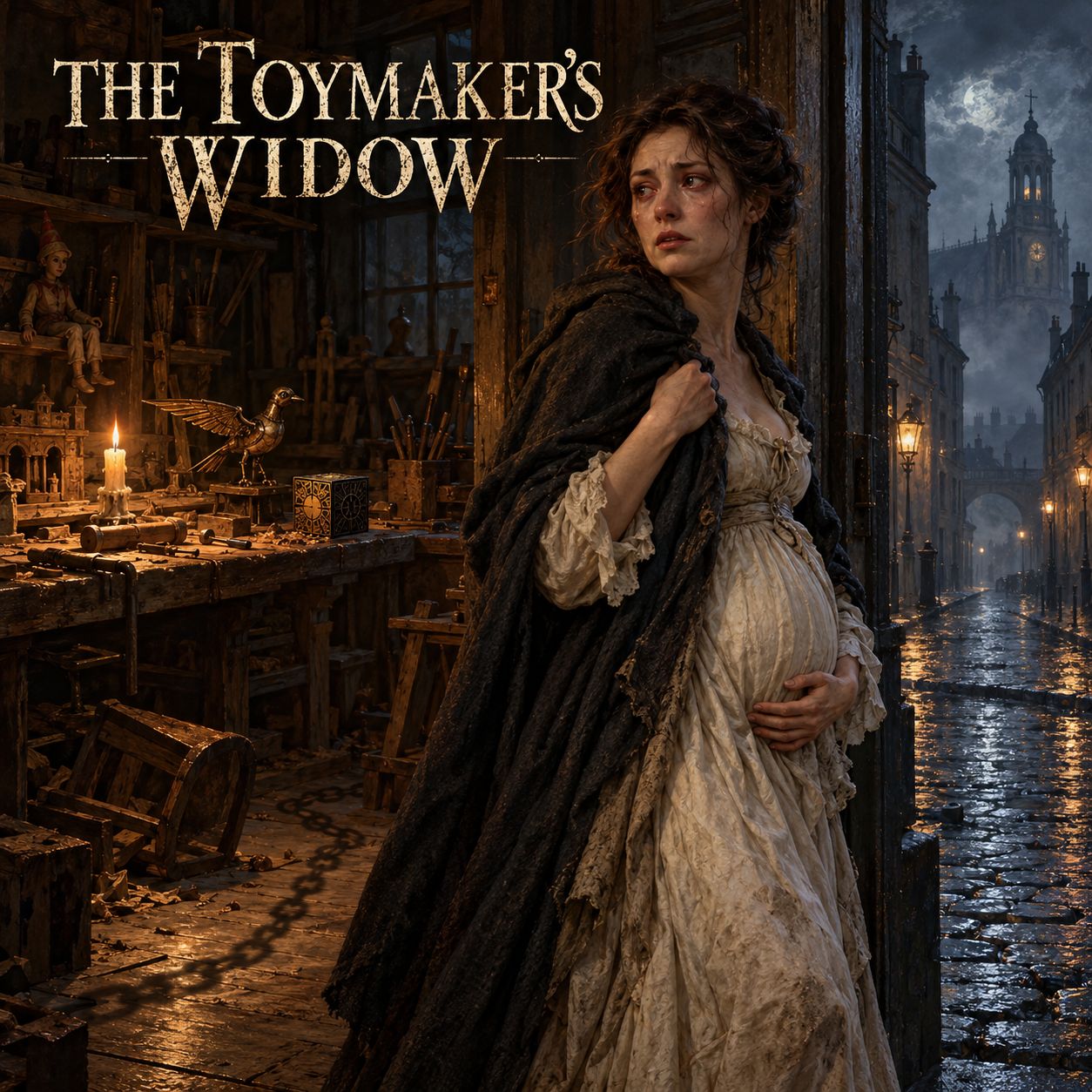THE TOYMAKER’S WIDOW artwork