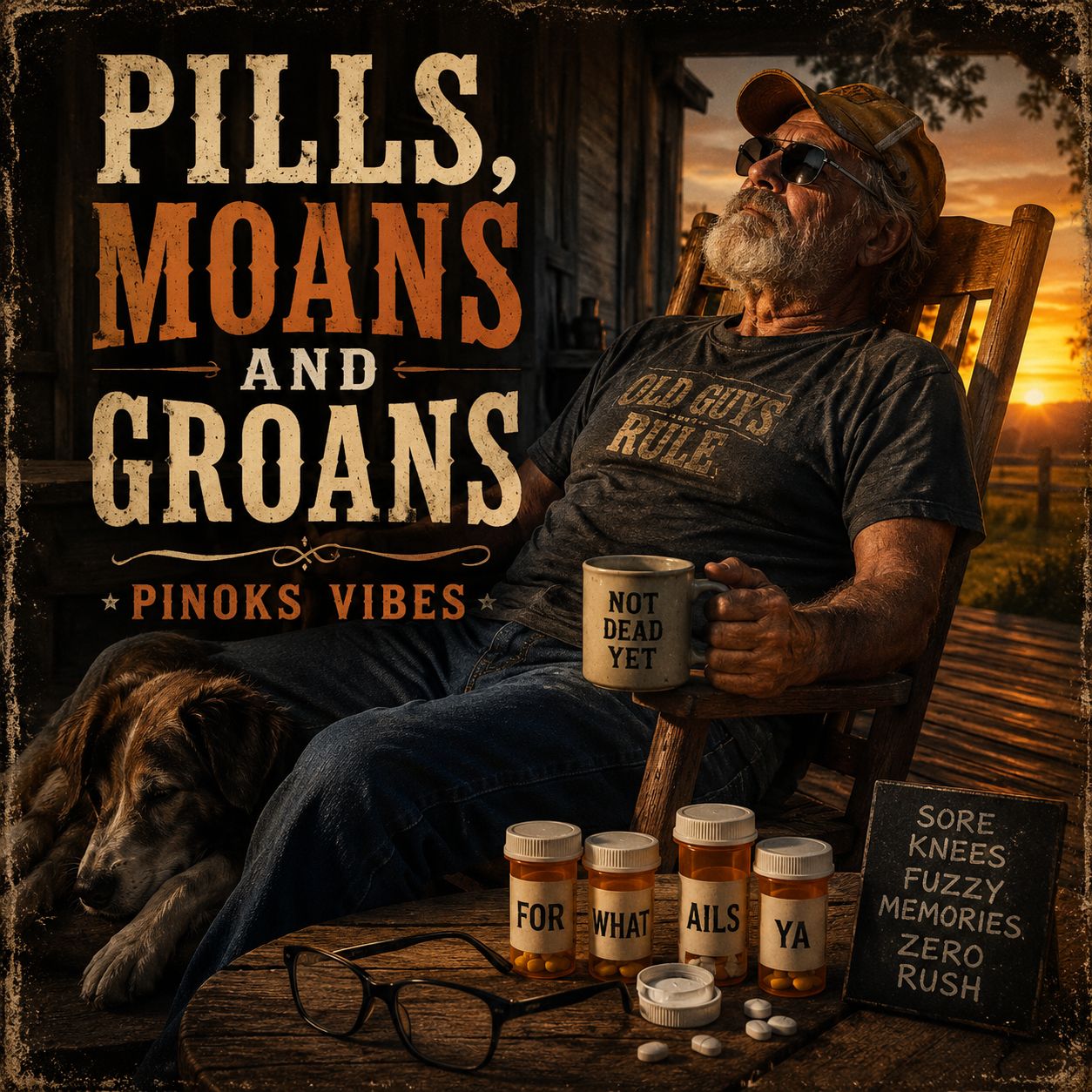 Pills, Moans and Groans artwork
