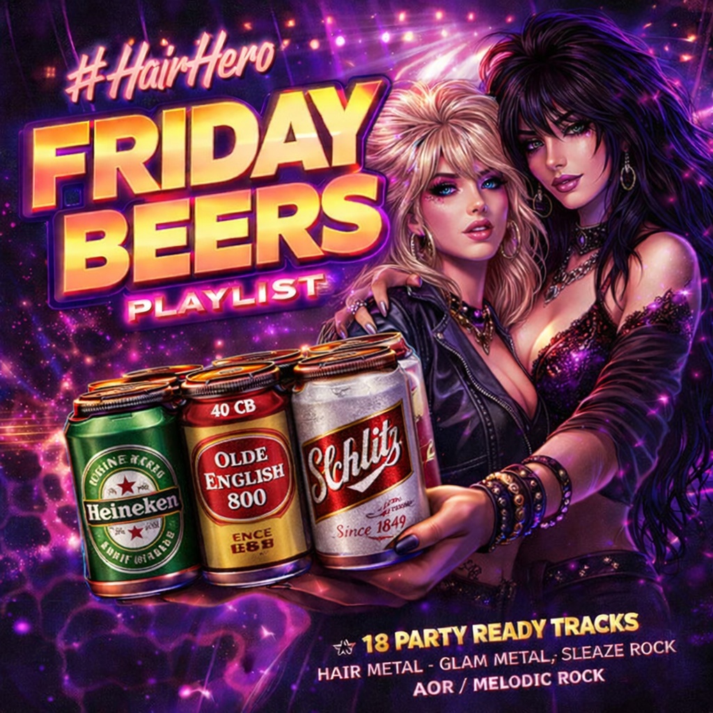Image for HΔ!RHΞRØ'S FRIDAY BEER'S PLAYLIST