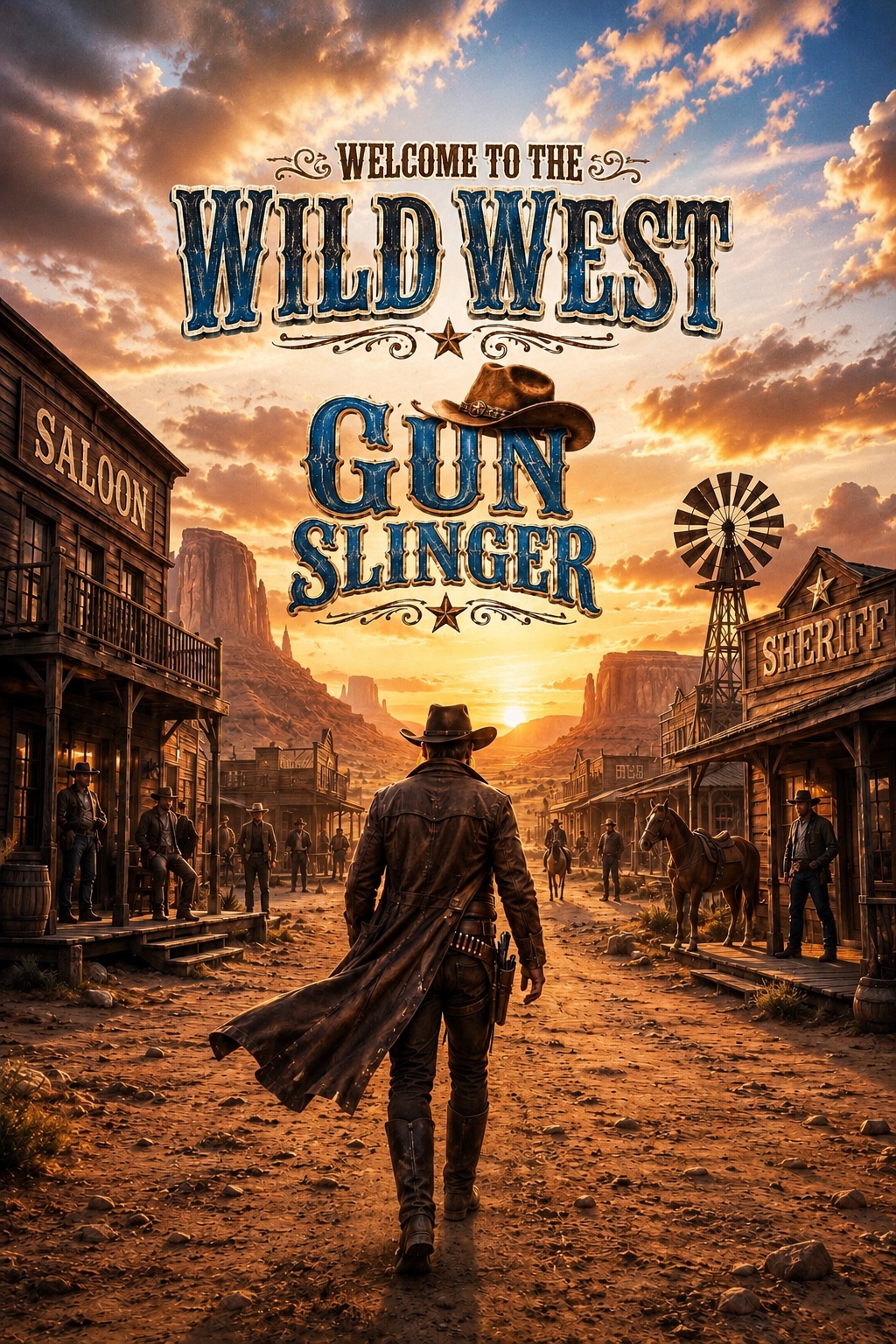 Welcome to the Wild West artwork
