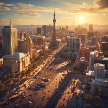 Sunny Day on the Strip artwork