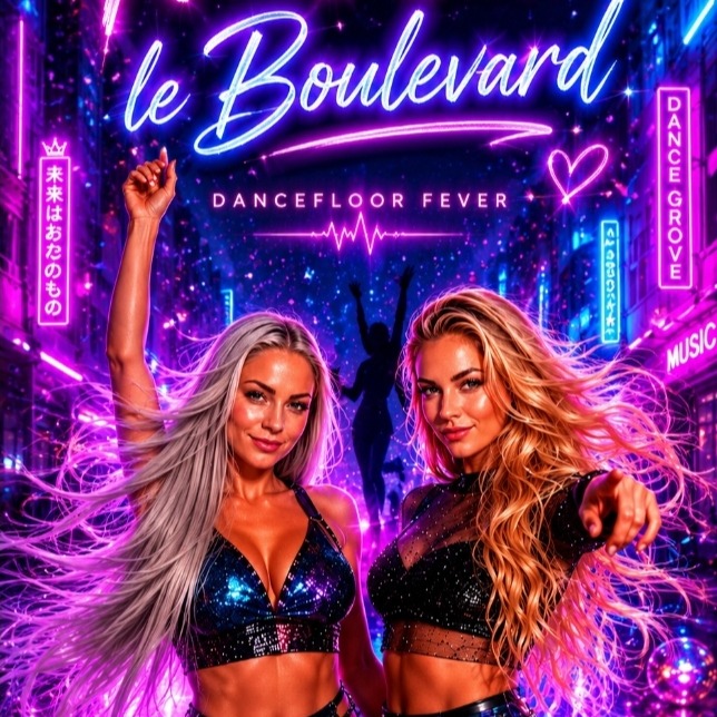 Nuit sur le Boulevard - Dancefloor Fever (Cover) artwork