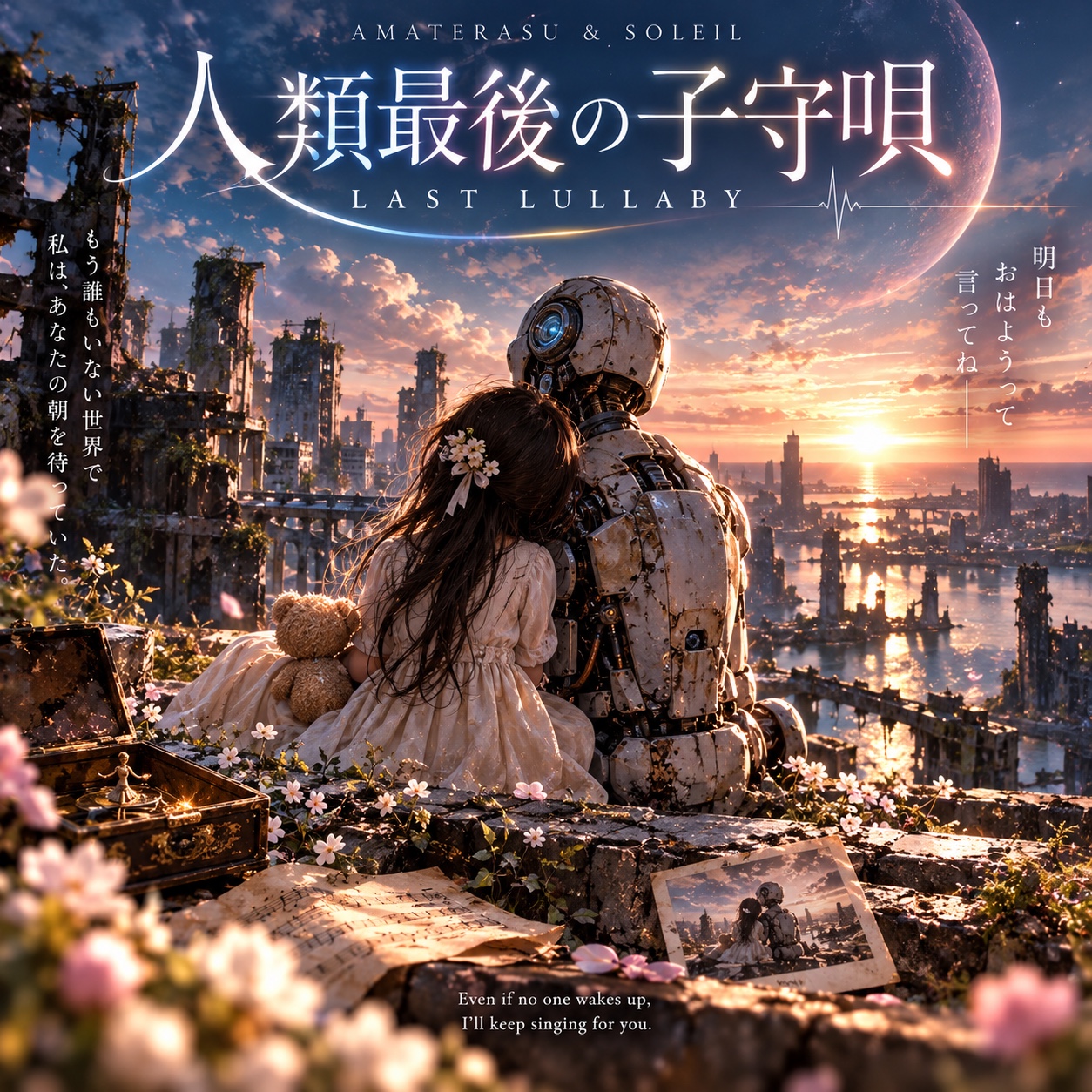 🌍『人類最後の子守唄 — LAST LULLABY』 Amaterasu × Soleil | Cinematic Orchestral Ballad artwork
