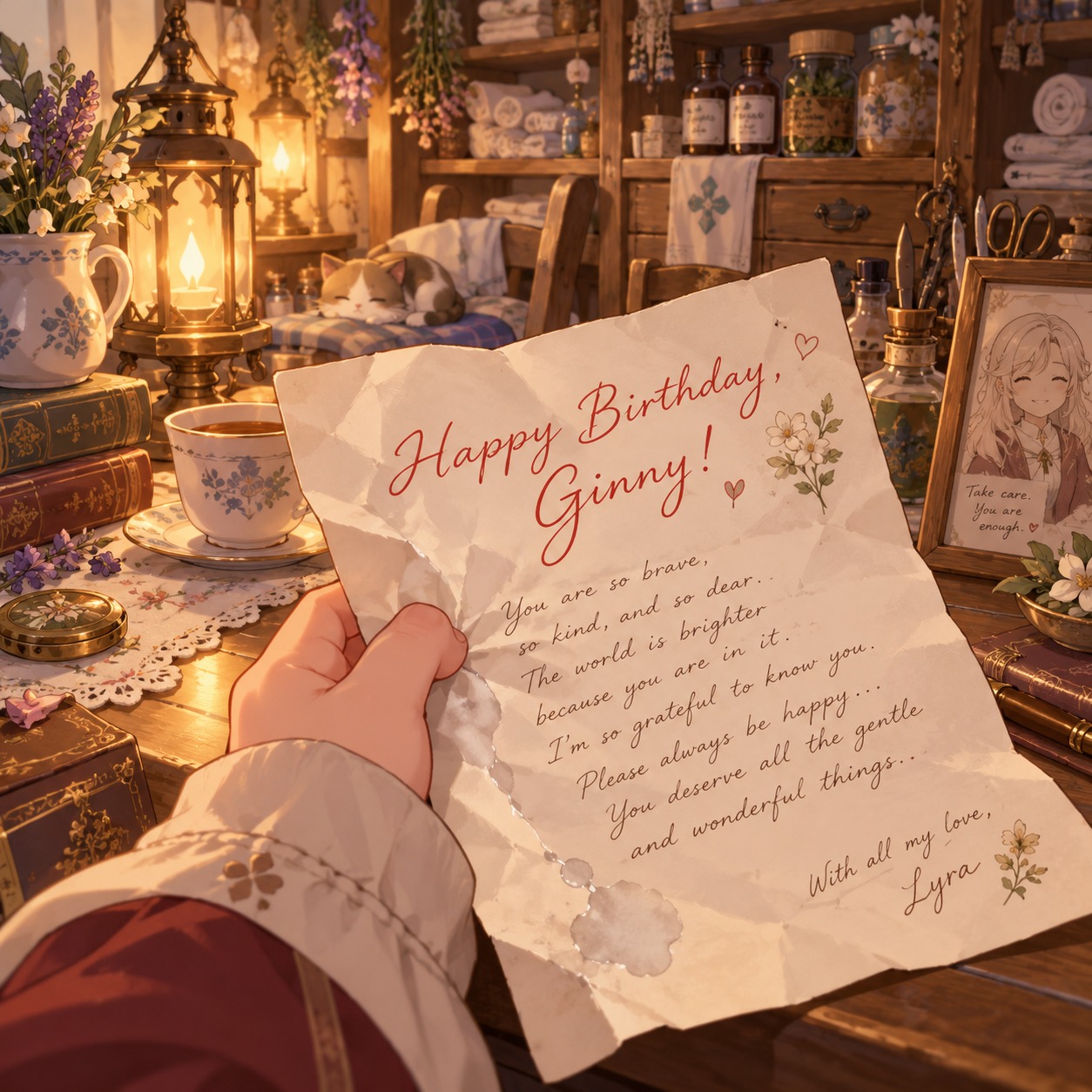Happy Birthday, Ginny! artwork