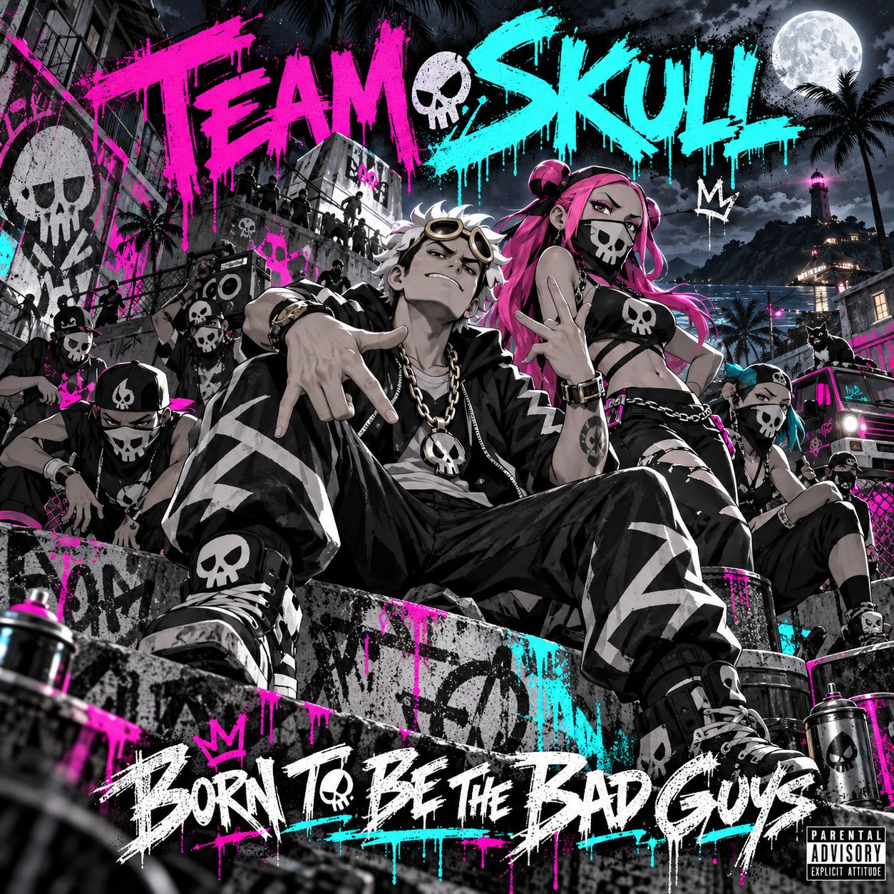 BORN TO BE THE BAD GUYS artwork