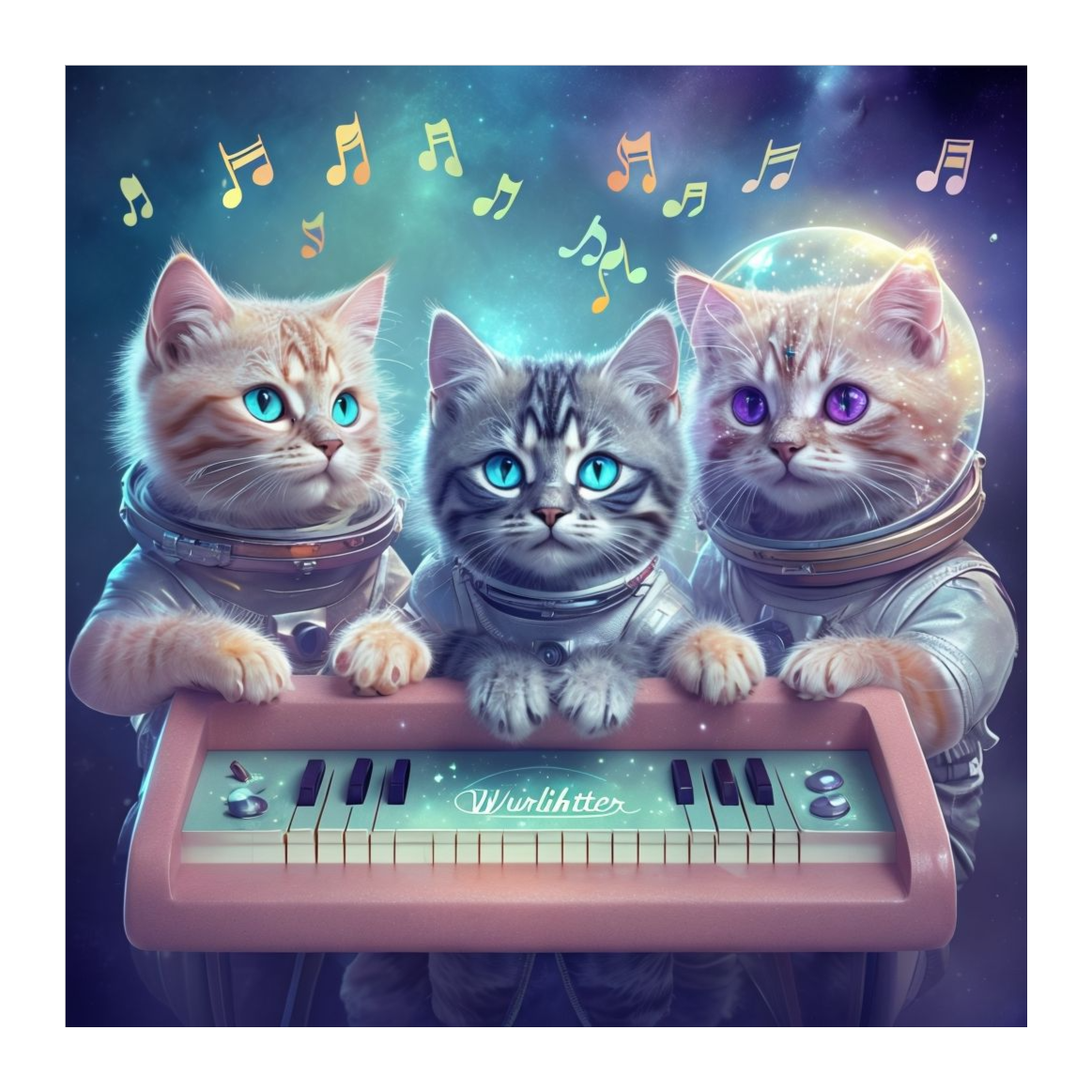 Space Symphony on Radio Three Cats artwork