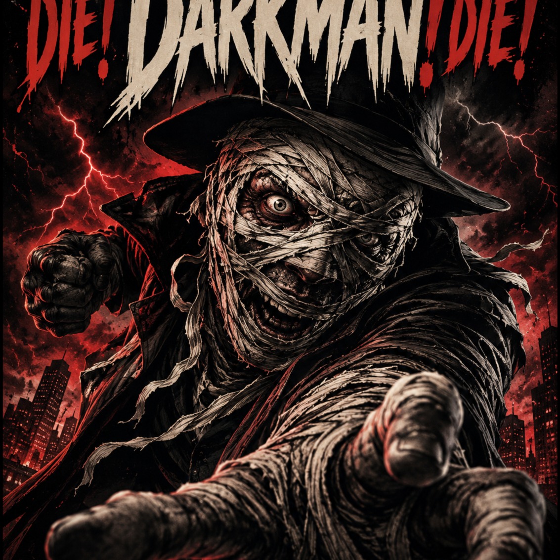 DIE! DARKMAN! DIE! artwork
