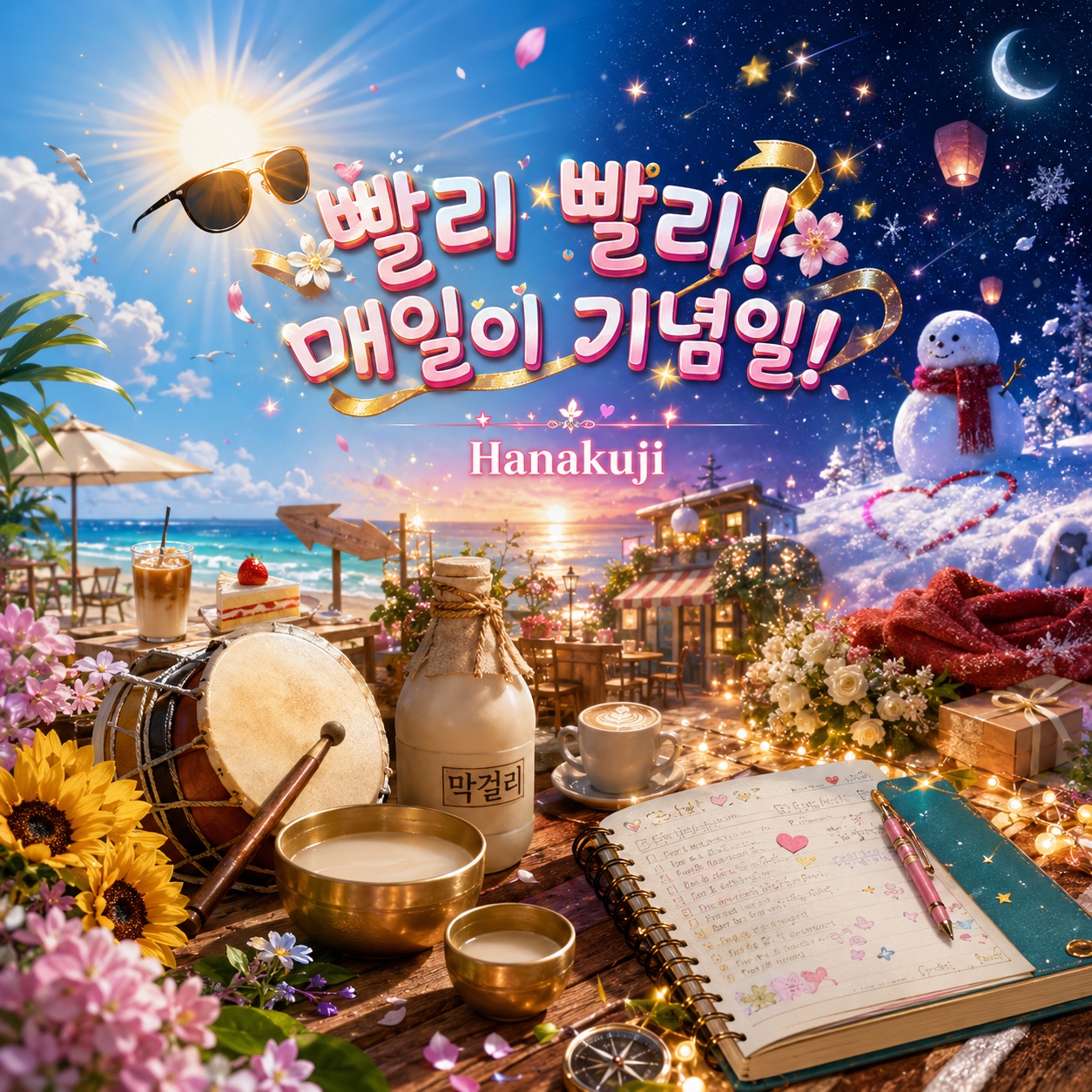 빨리 빨리! 매일이 기념일! artwork