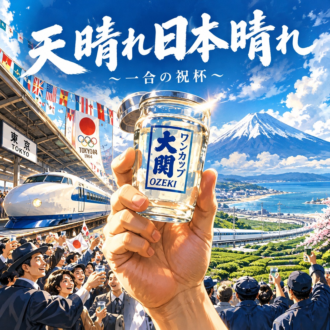 天晴れ日本晴れ ～一合の祝杯～ artwork