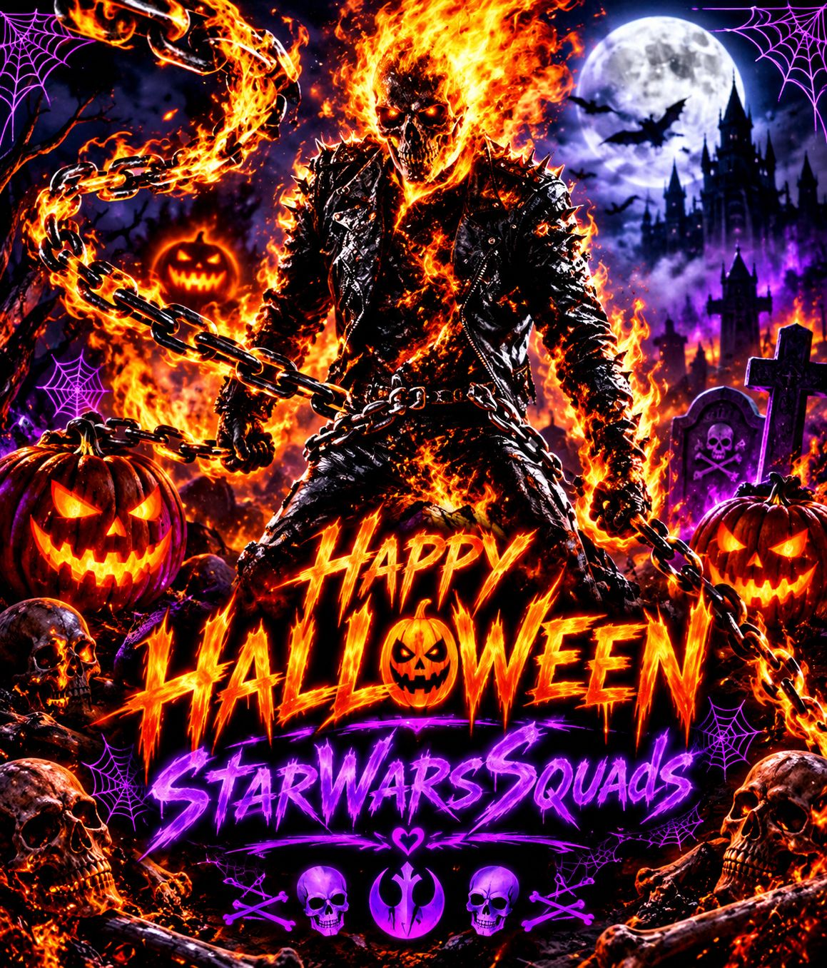 Ghost Rider 🔥💀🎃 artwork
