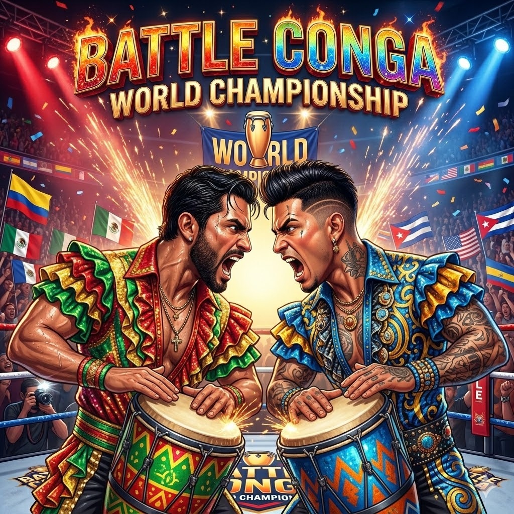 Persona image for battle conga lady