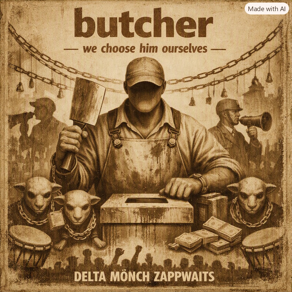 butcher — we choose him ourselves artwork