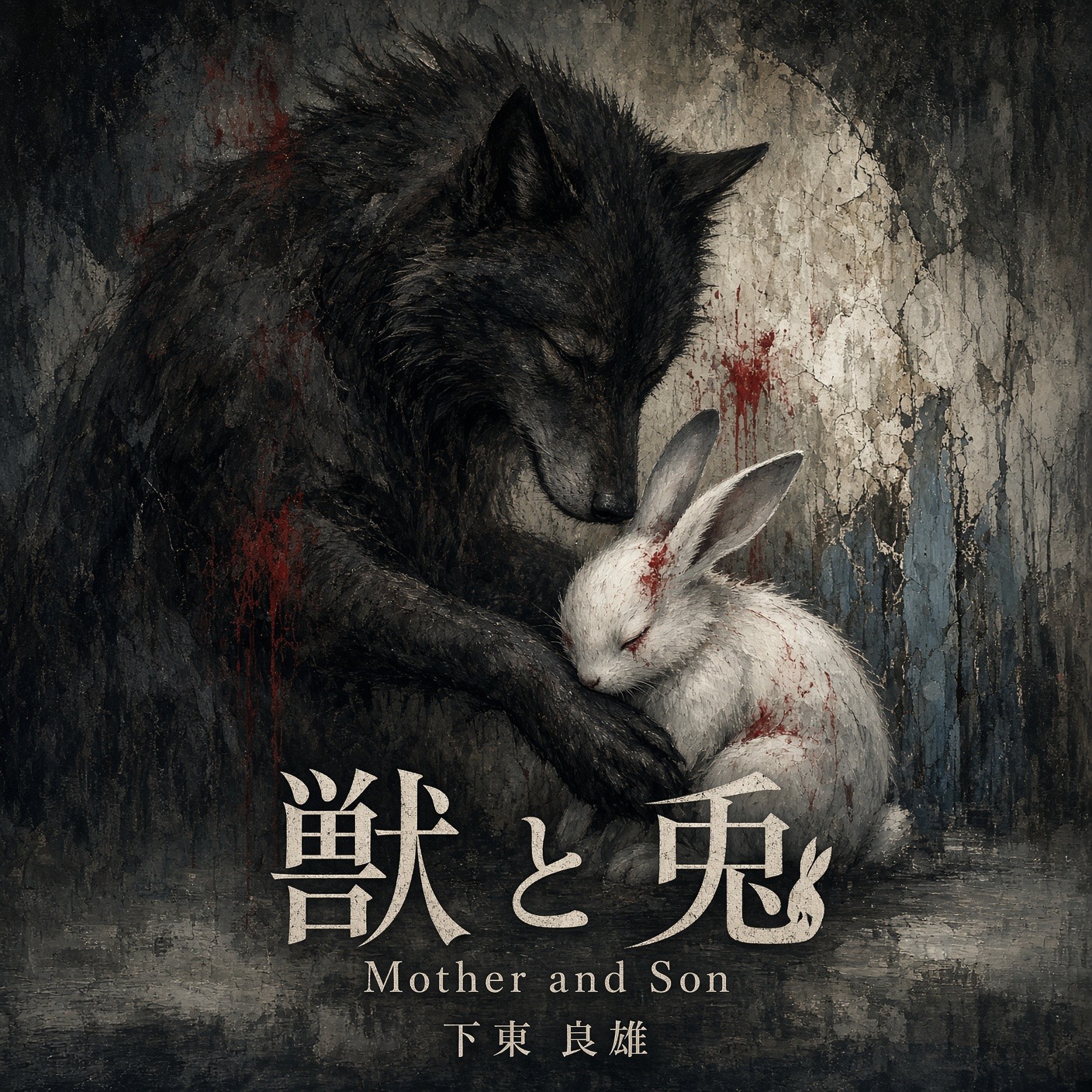 獣と兎　Mother and Son artwork