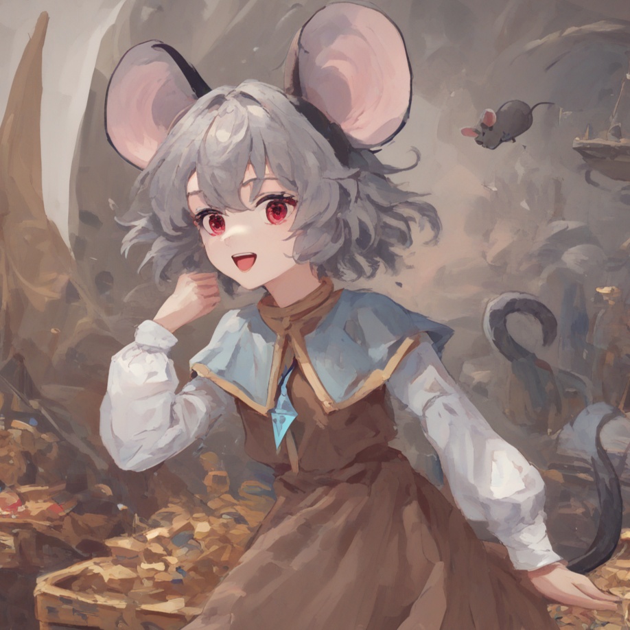 Nazrin's Gold - Touhou Project artwork