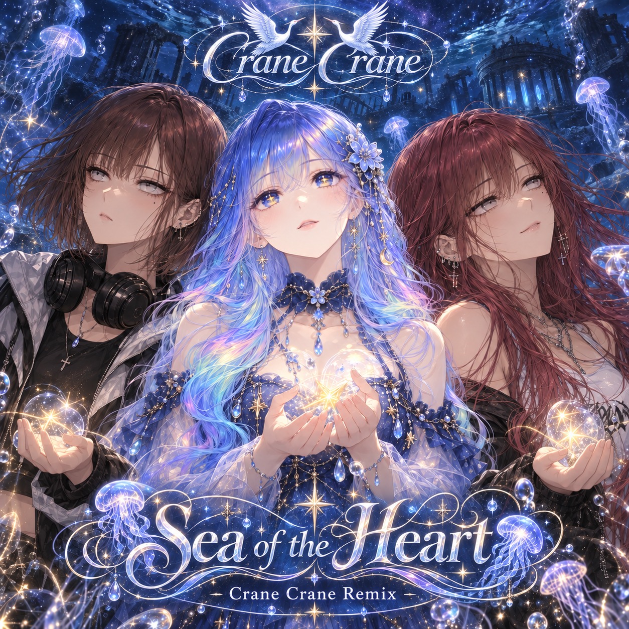 Sea of the Heart - Crane Crane Remix - cover art