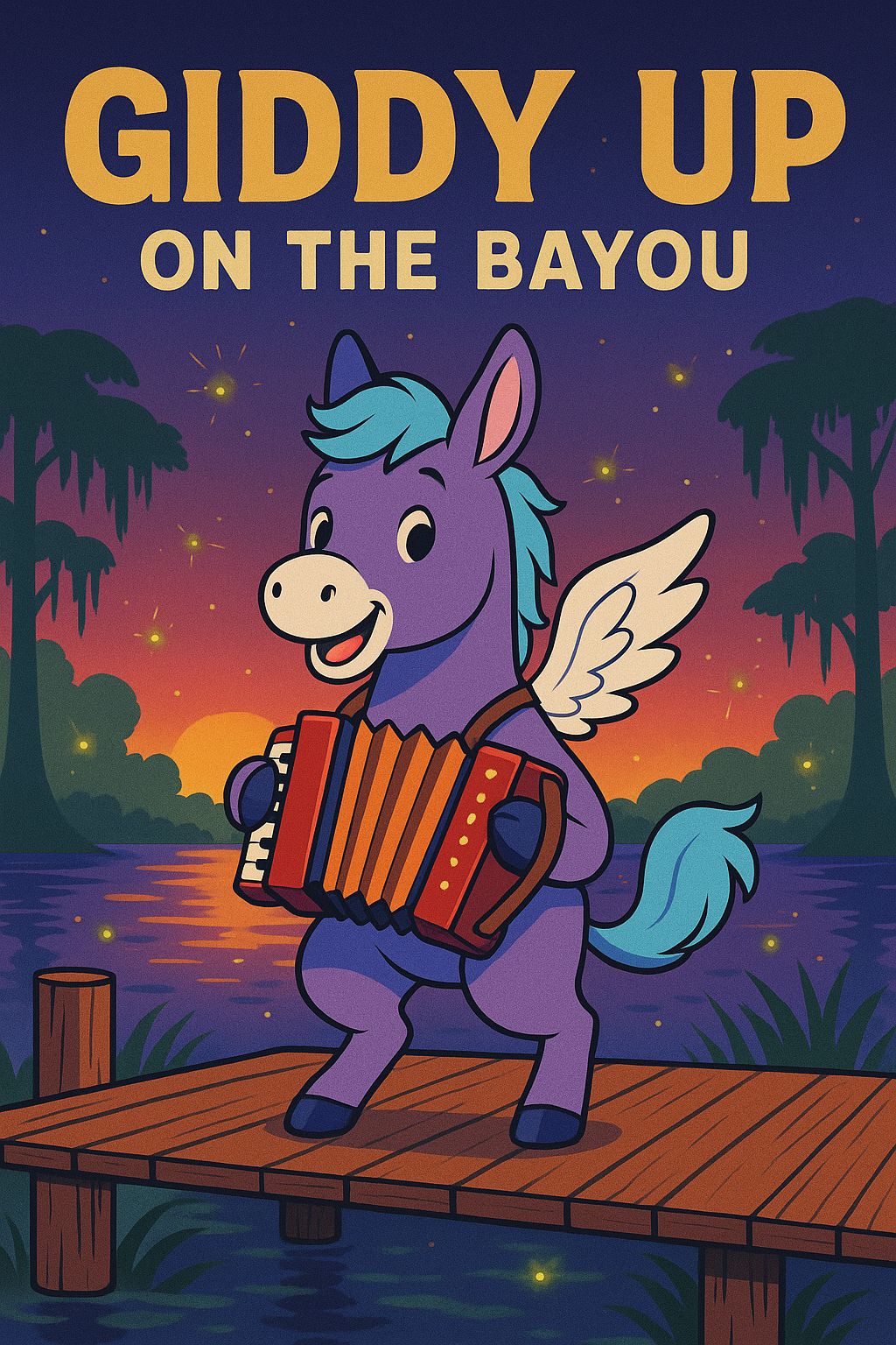 Giddy up on the Bayou! (Version 2) artwork