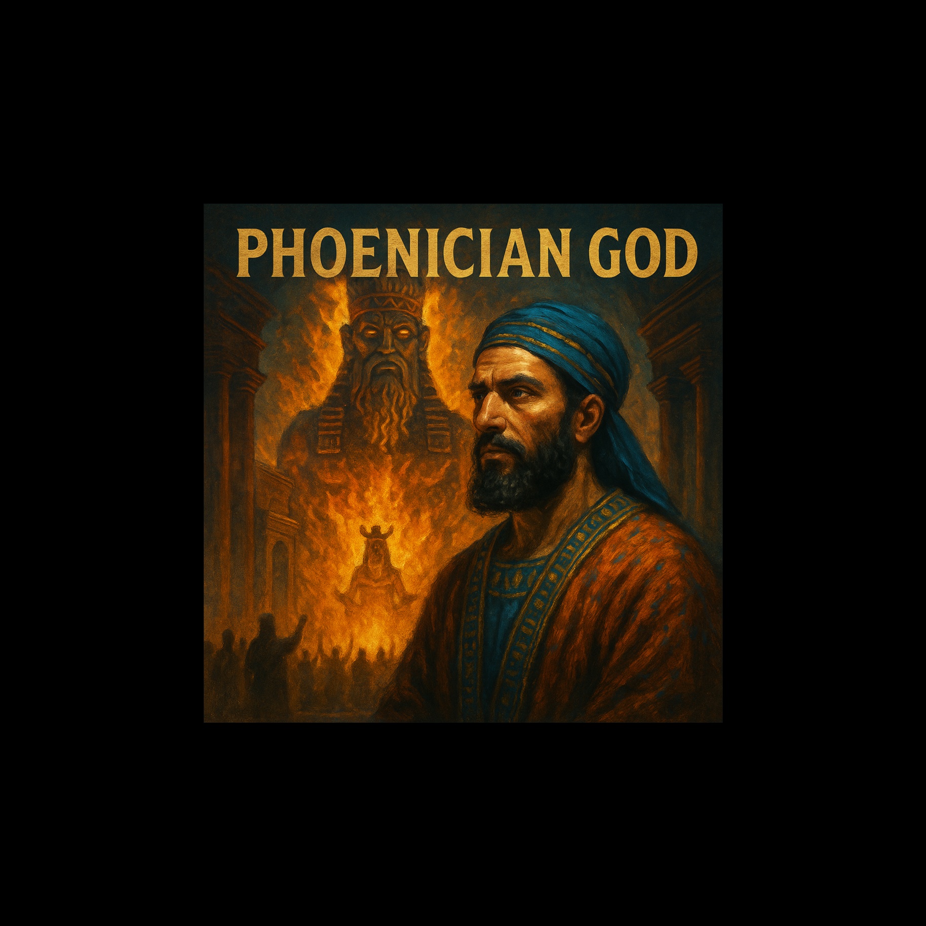 Phoenician God artwork