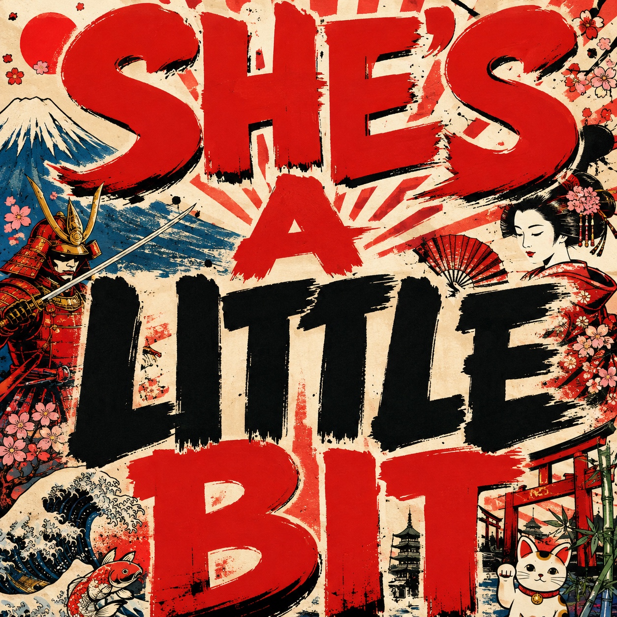 She's A Little Bit artwork