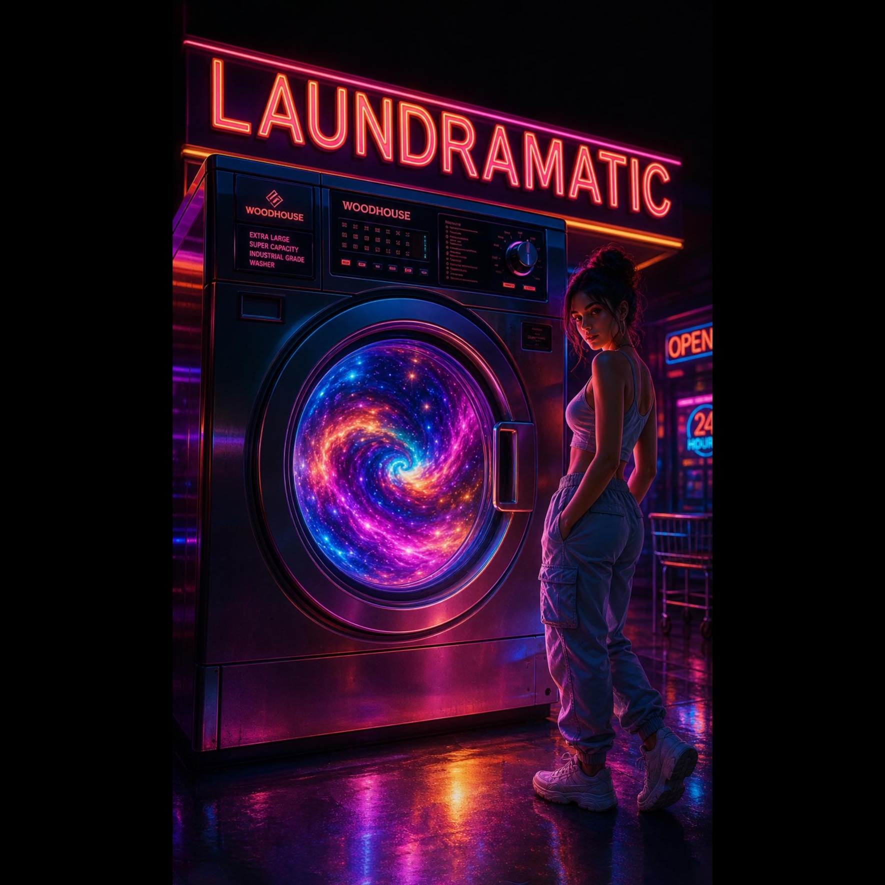 Laundramatic - Original artwork
