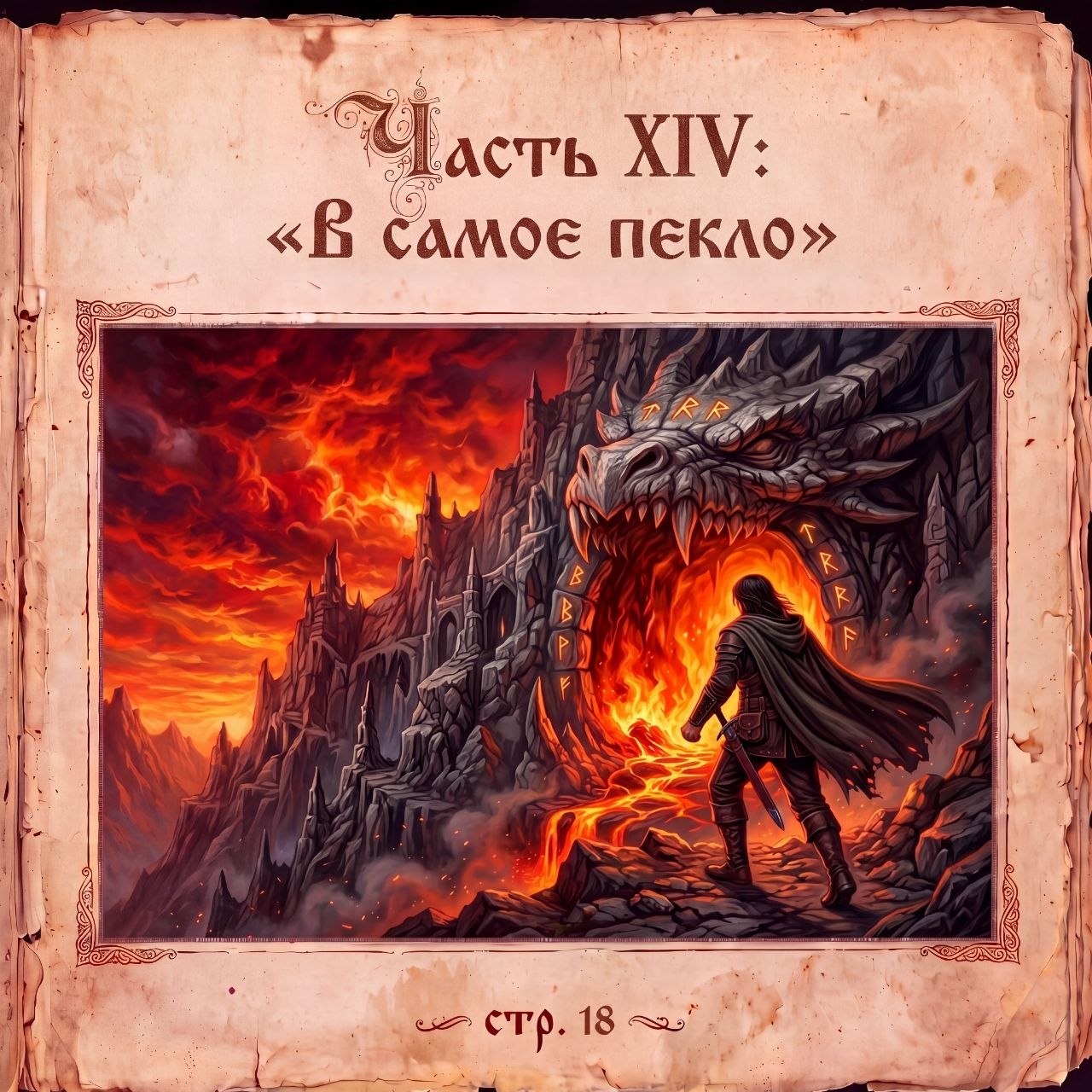 Часть XIV : «В самое пекло» artwork