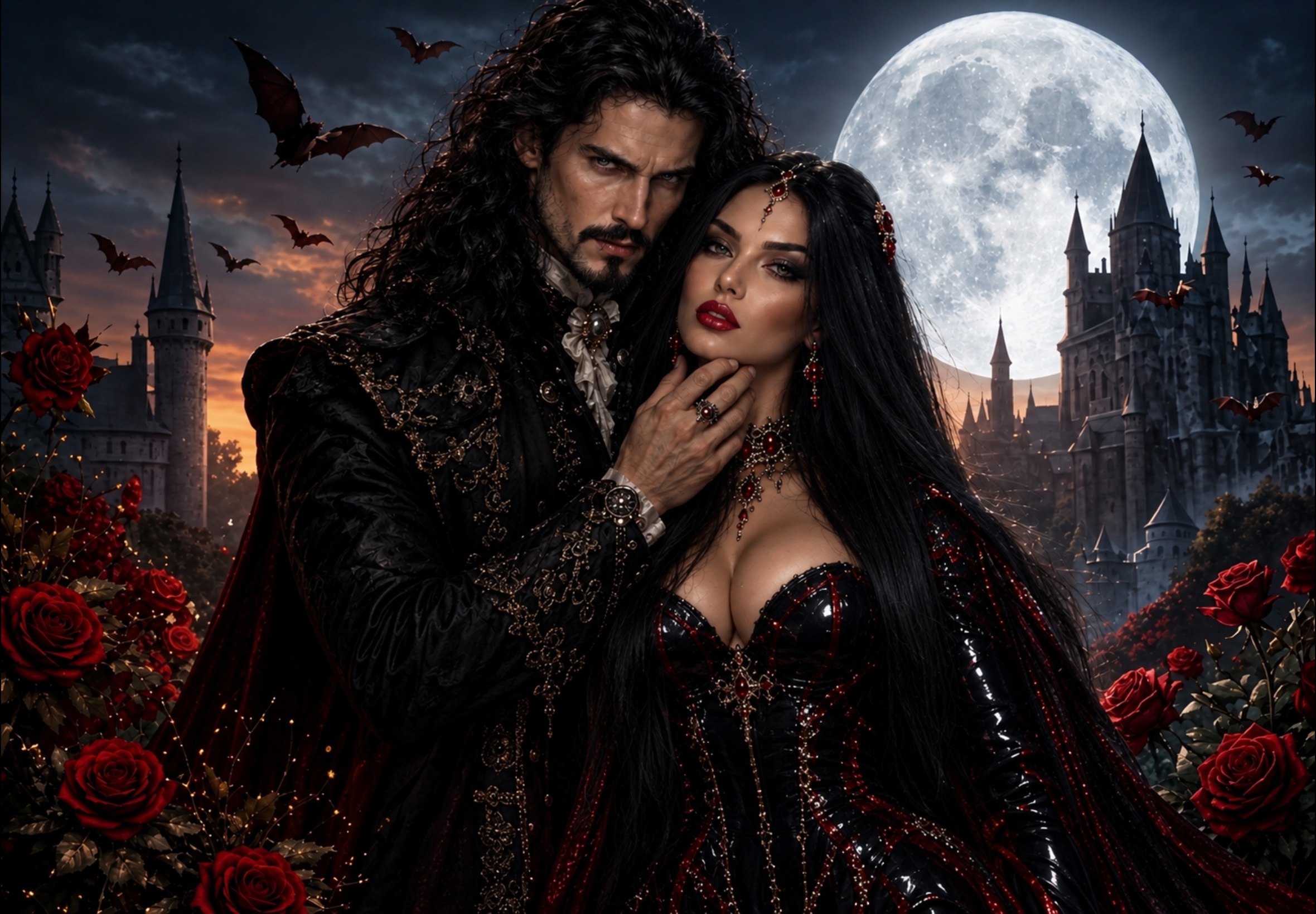 👑 ECLIPSE THE HORIZON by jessluv & Vlad Dracula🌹🍃 artwork