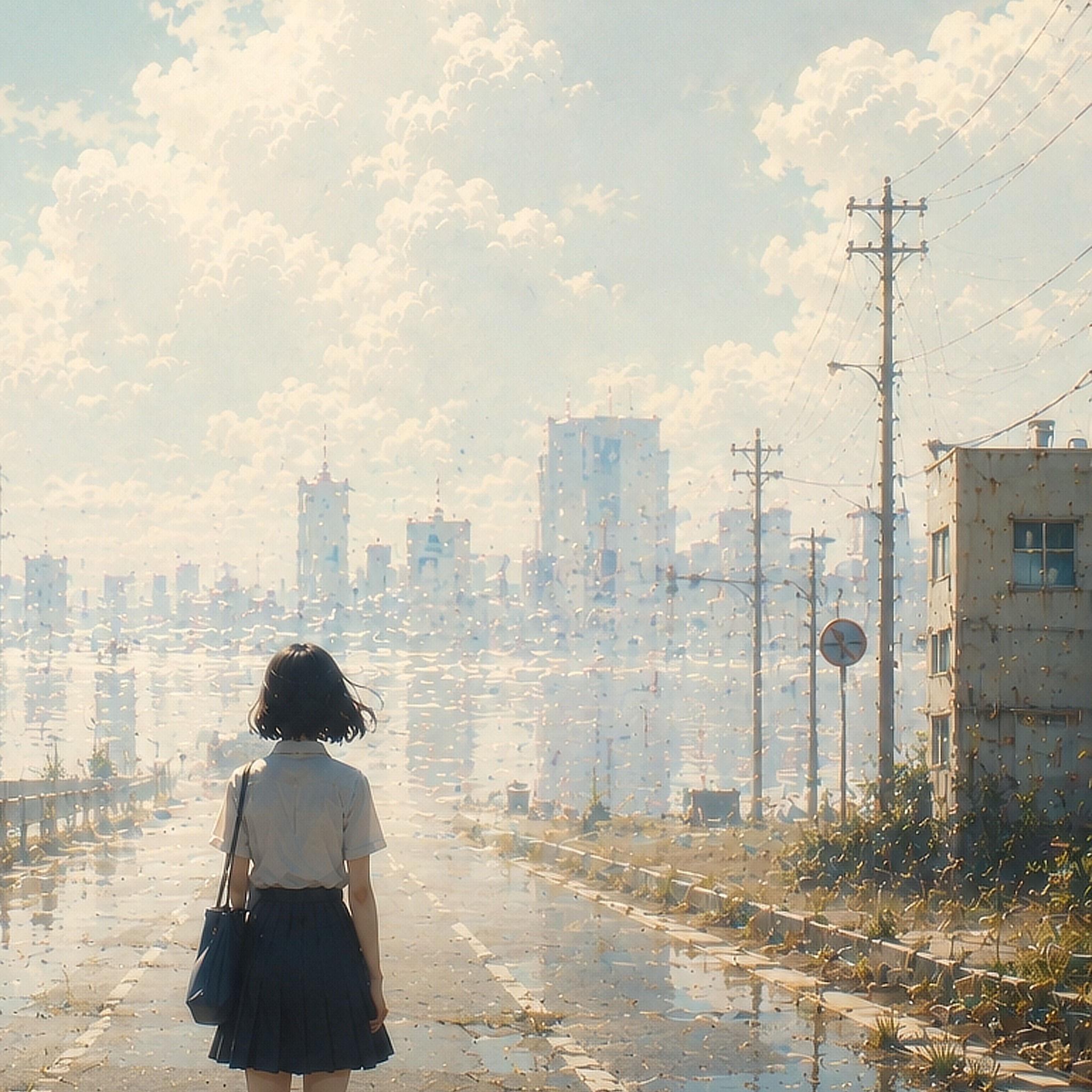 真昼の蜃気楼 / Mirage at Noon artwork