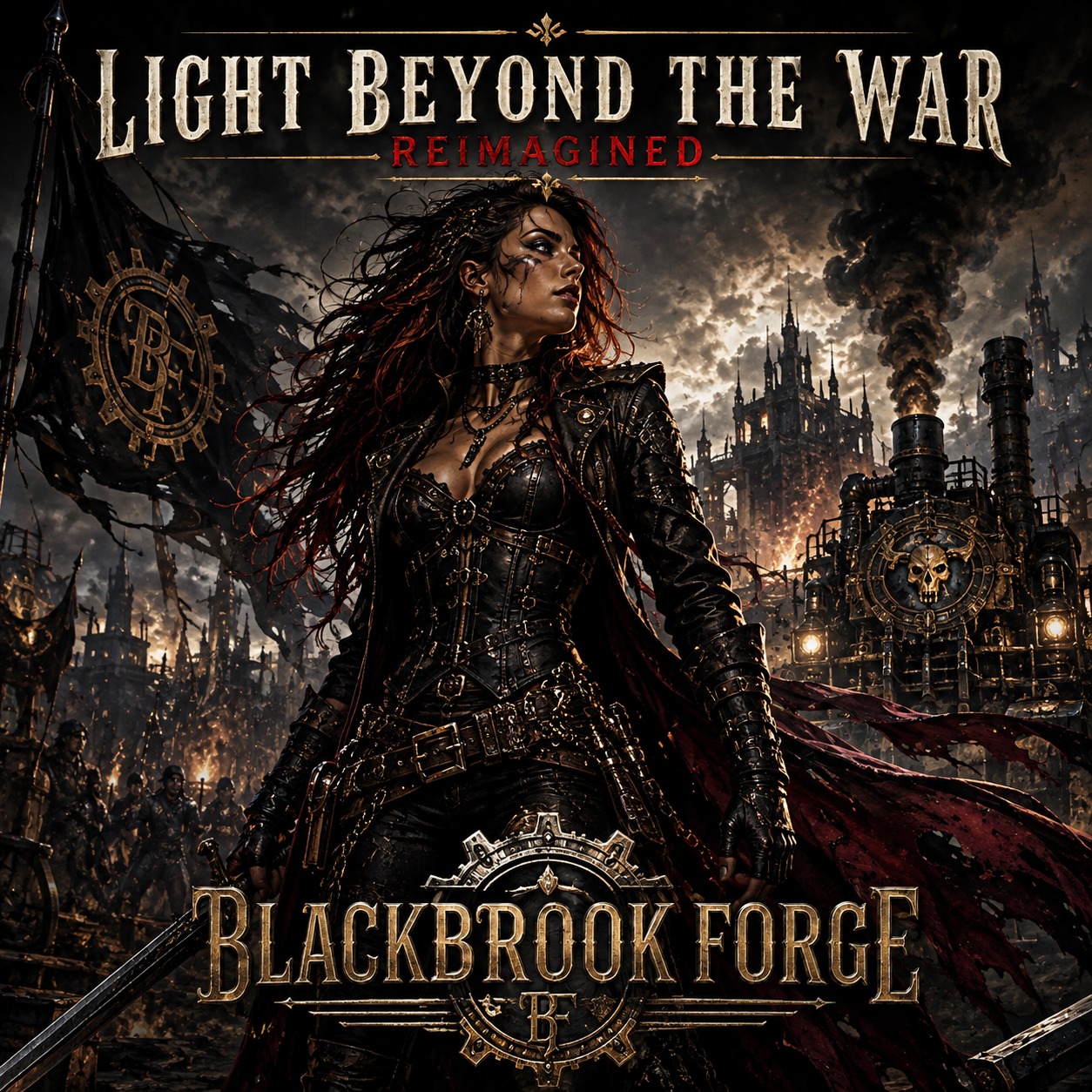 LIGHT BEYOND THE WAR — REIMAGINED artwork