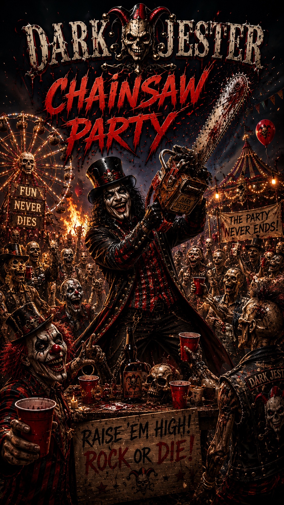 Dark Jester - The Chainsaw Party
