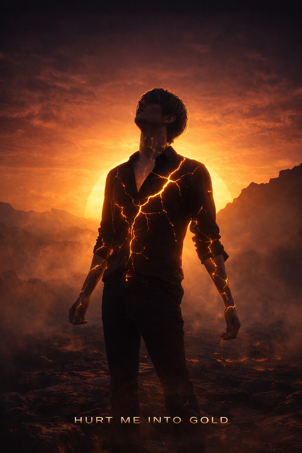 HURT ME INTO GOLD artwork
