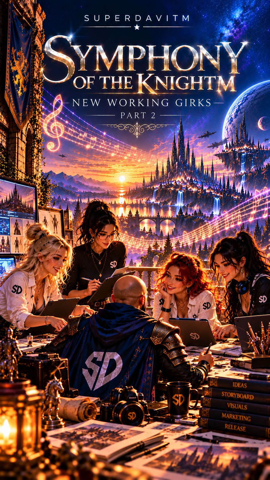 New Working Girls Part 2 artwork