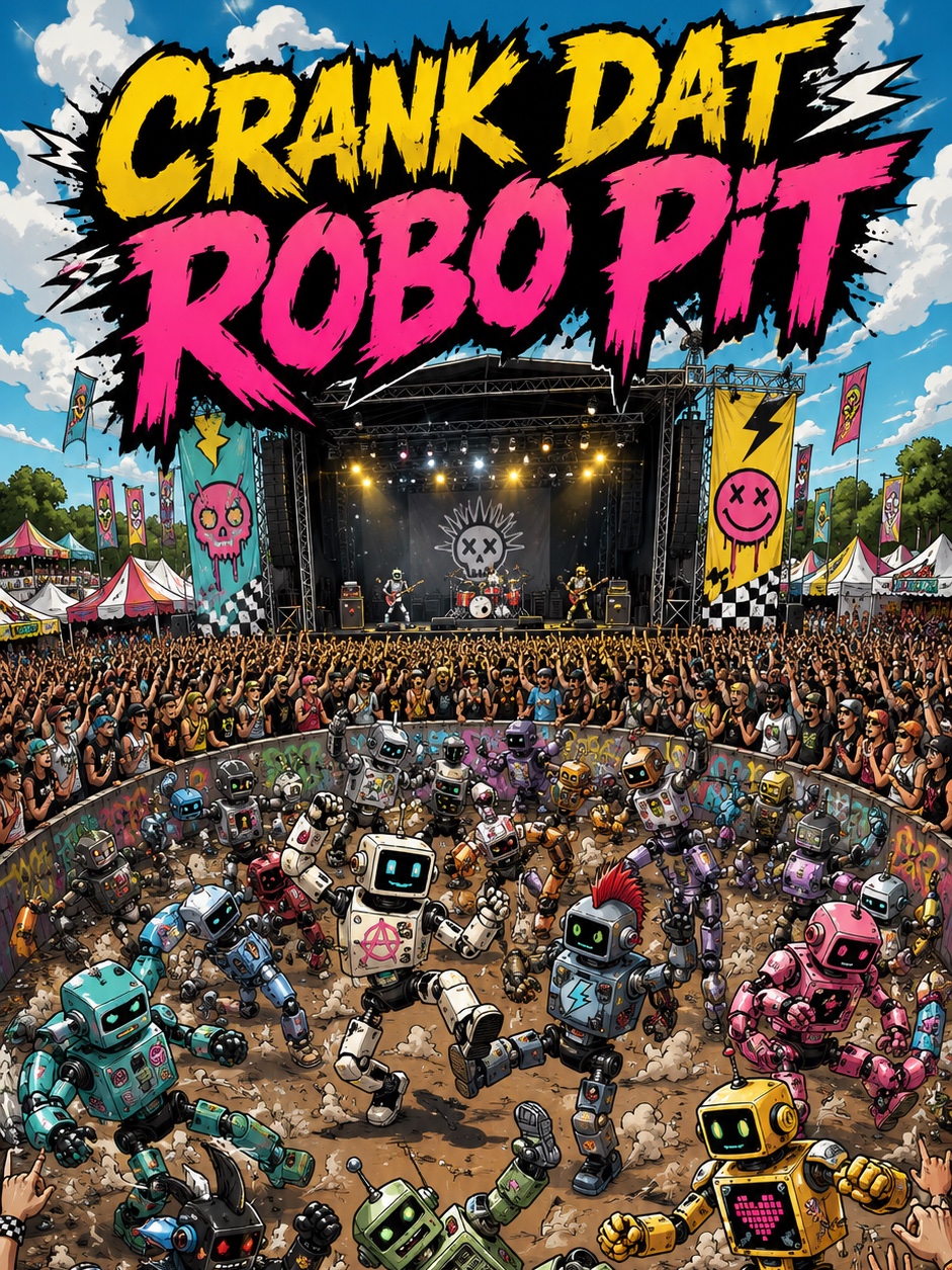 Crank Dat Robo Pit artwork