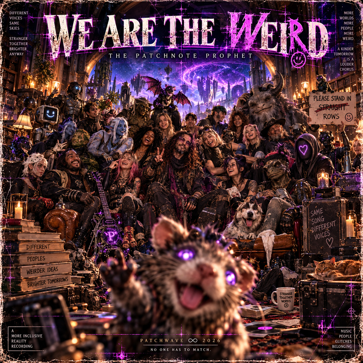 WE ARE THE WEIRD artwork