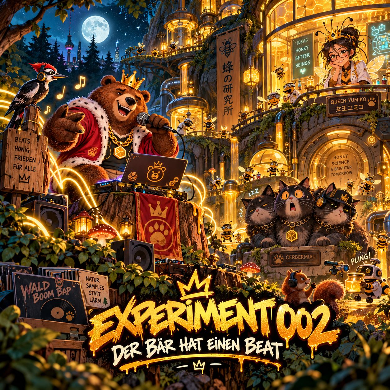 Der Bär mit Beat artwork