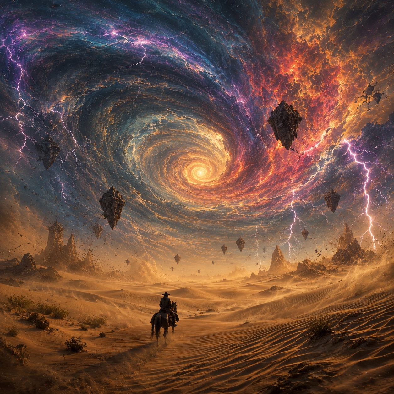 Cyclone On The Dune artwork