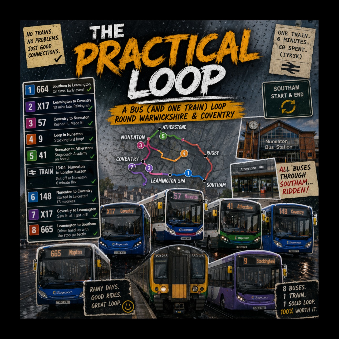The Practical Loop” – Nuneaton Return artwork