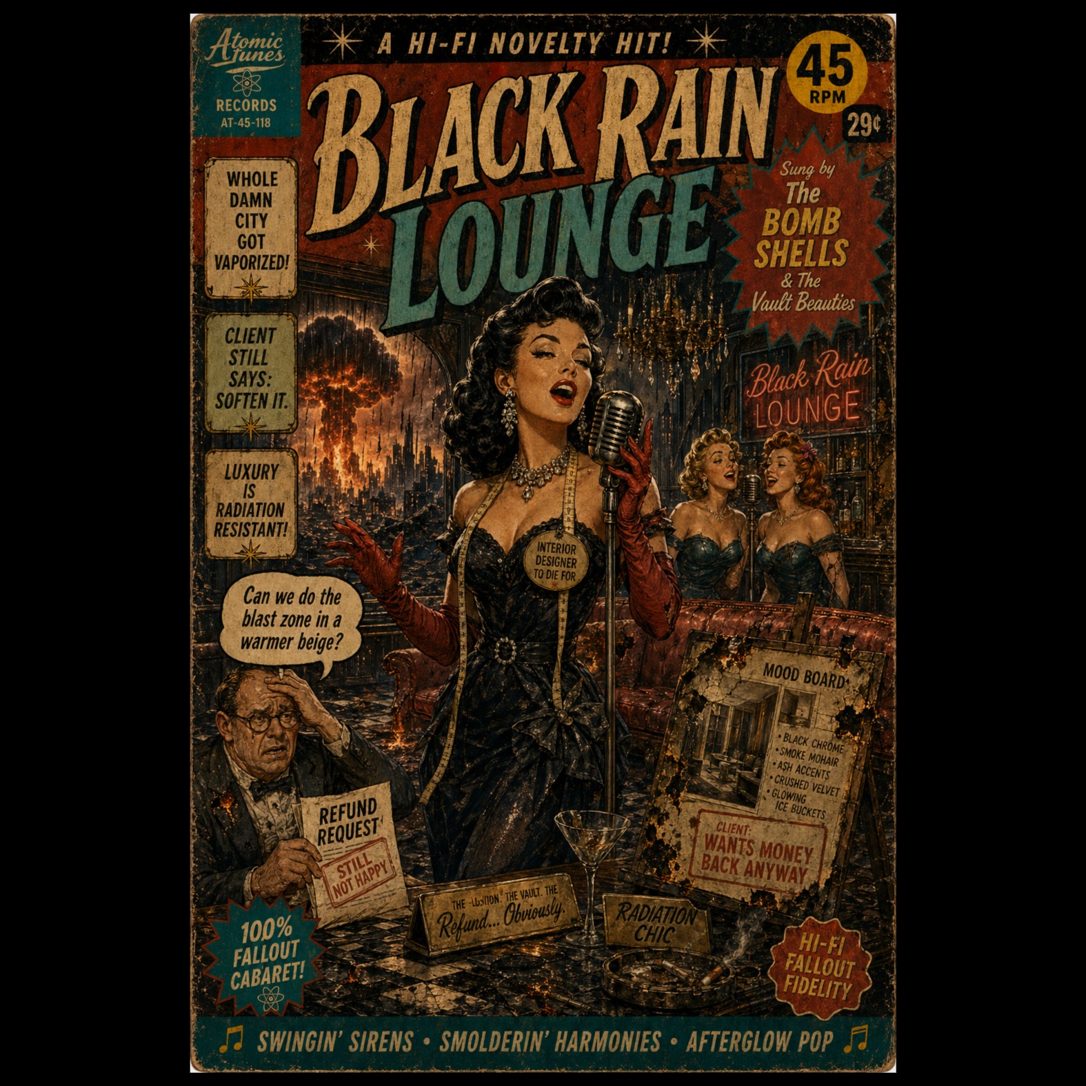 Black Rain Lounge artwork