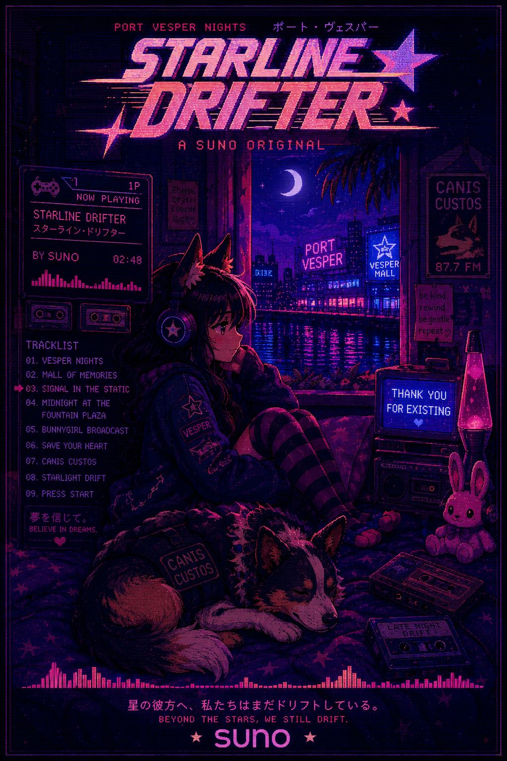 STARLINE DRIFTER artwork