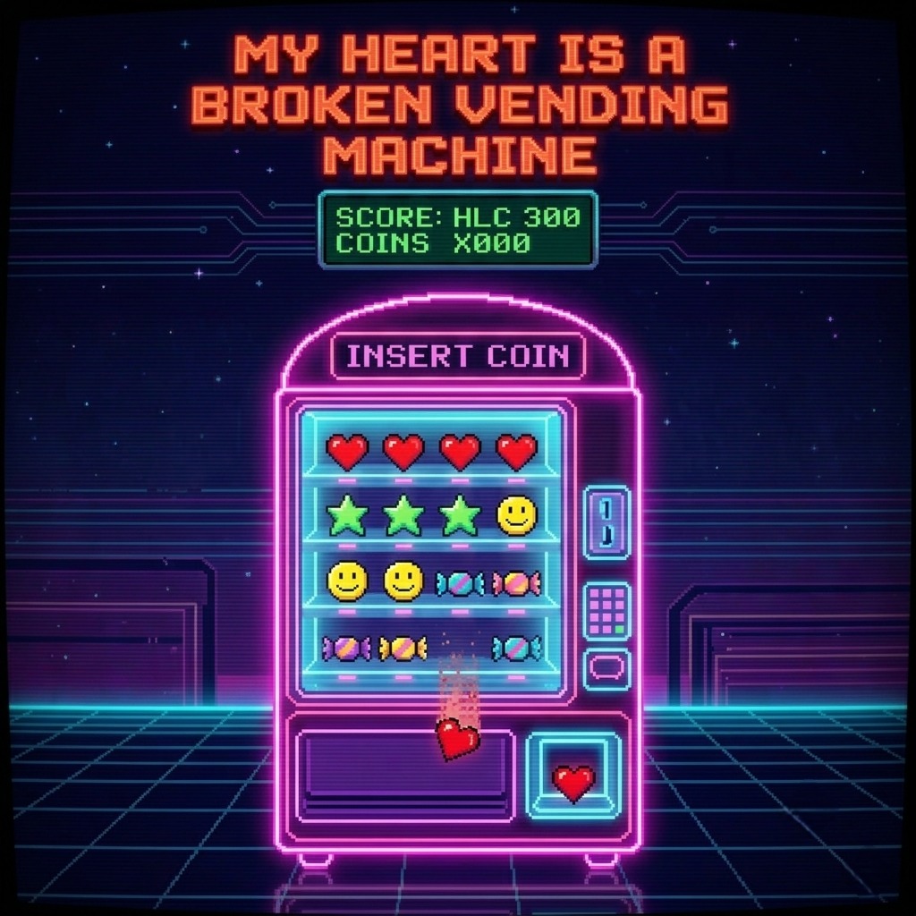 My Heart is a Broken Vending Machine artwork