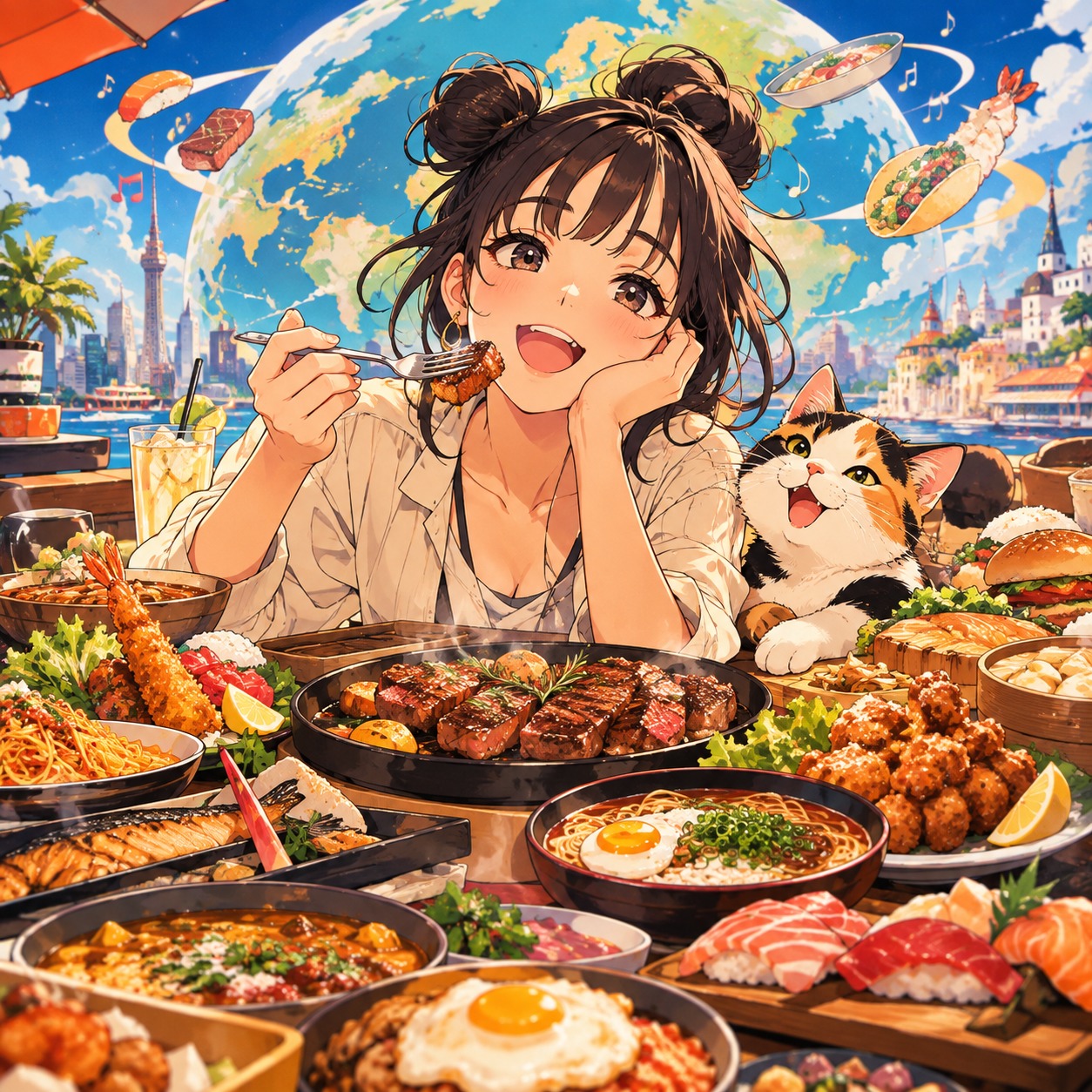 世界は胃袋でつながっている artwork