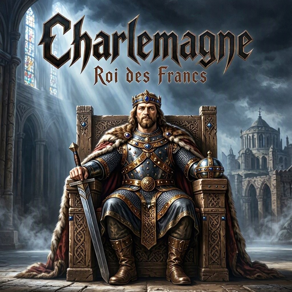 Charlemagne, Rois des francs artwork