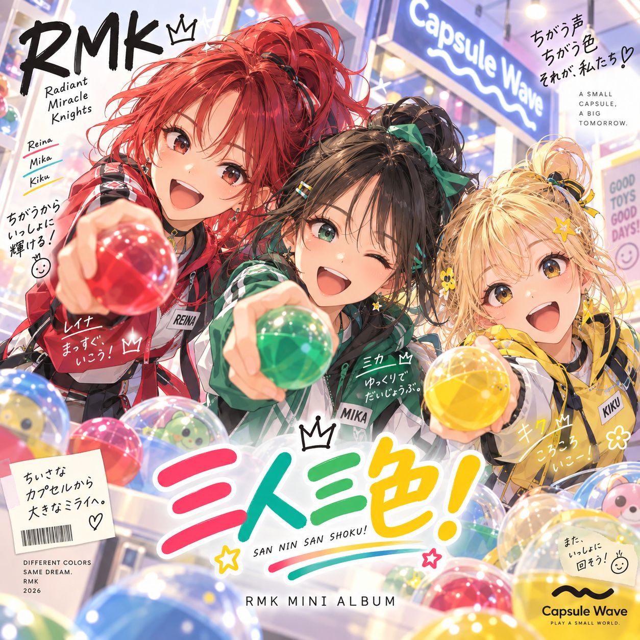 三人三色！(RMK Ver.) artwork