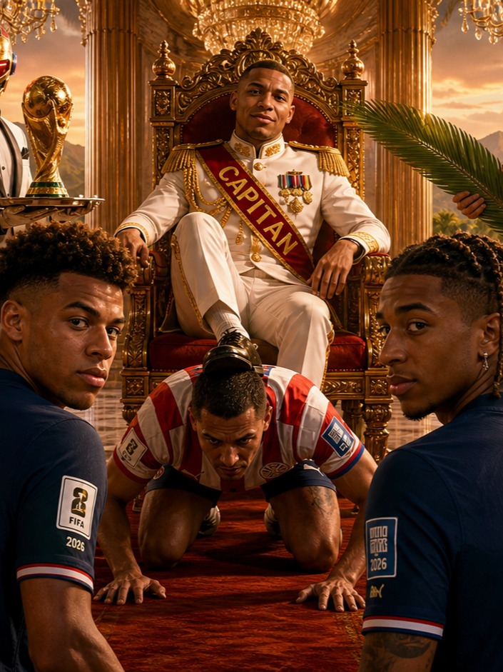 Mbappé El Presidente artwork