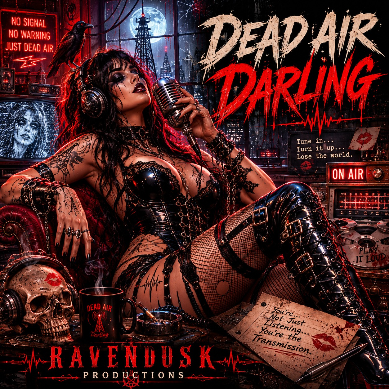 DEAD AIR DARLING artwork