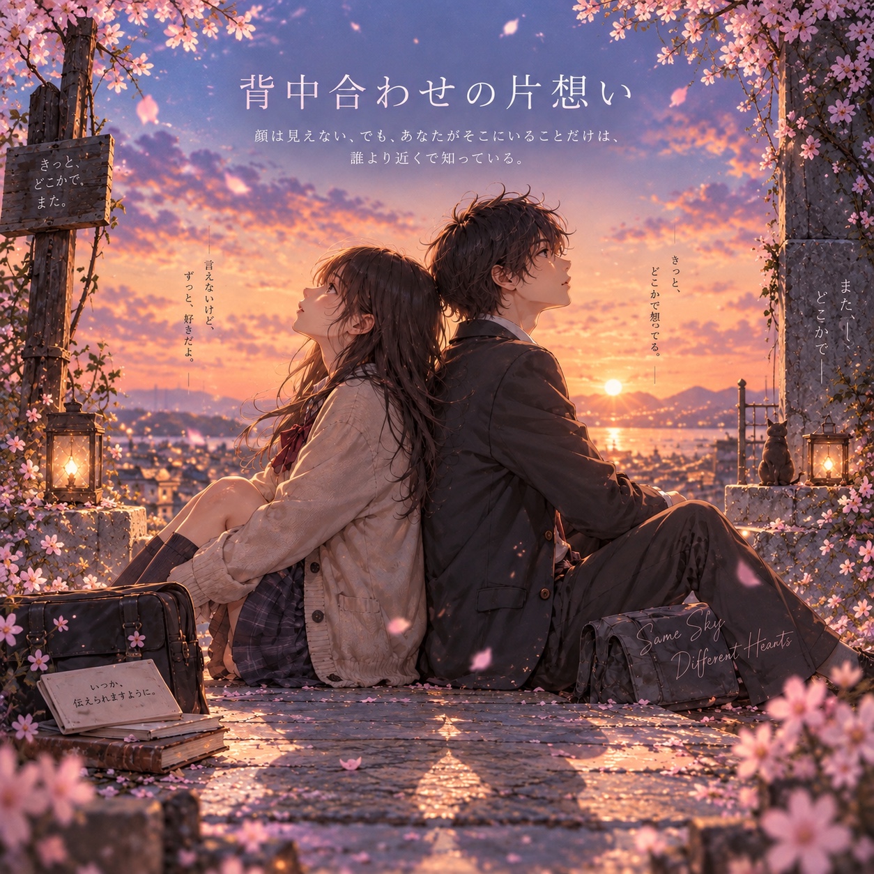 背中合わせの片想い artwork