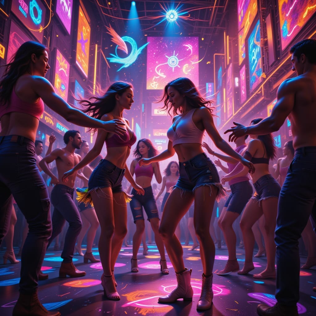 Party in Italia artwork