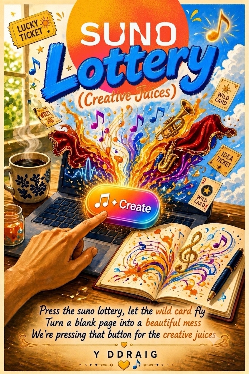 Press the Suno Lottery Bildmaterial