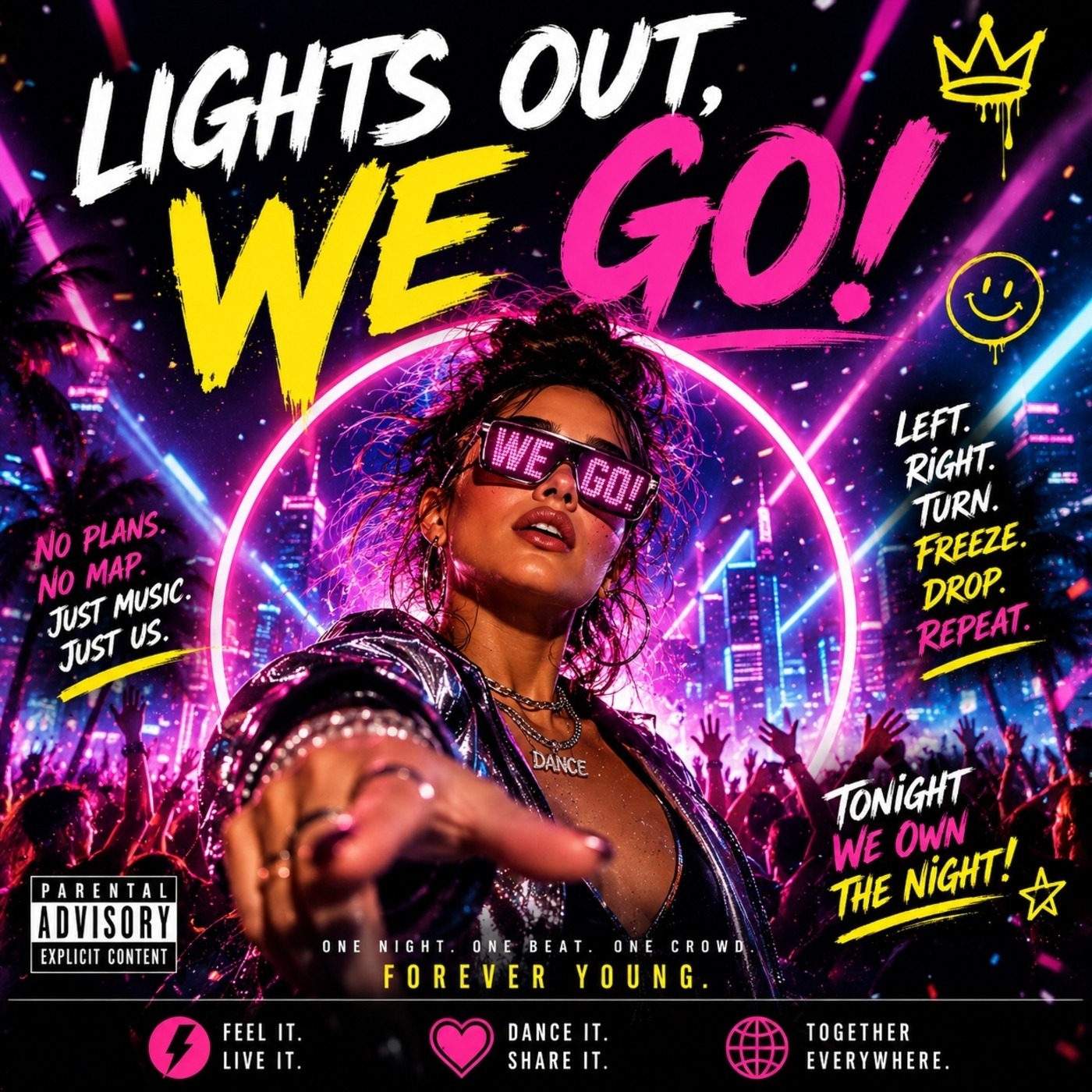 LIGHTS OUT, WE GO! artwork