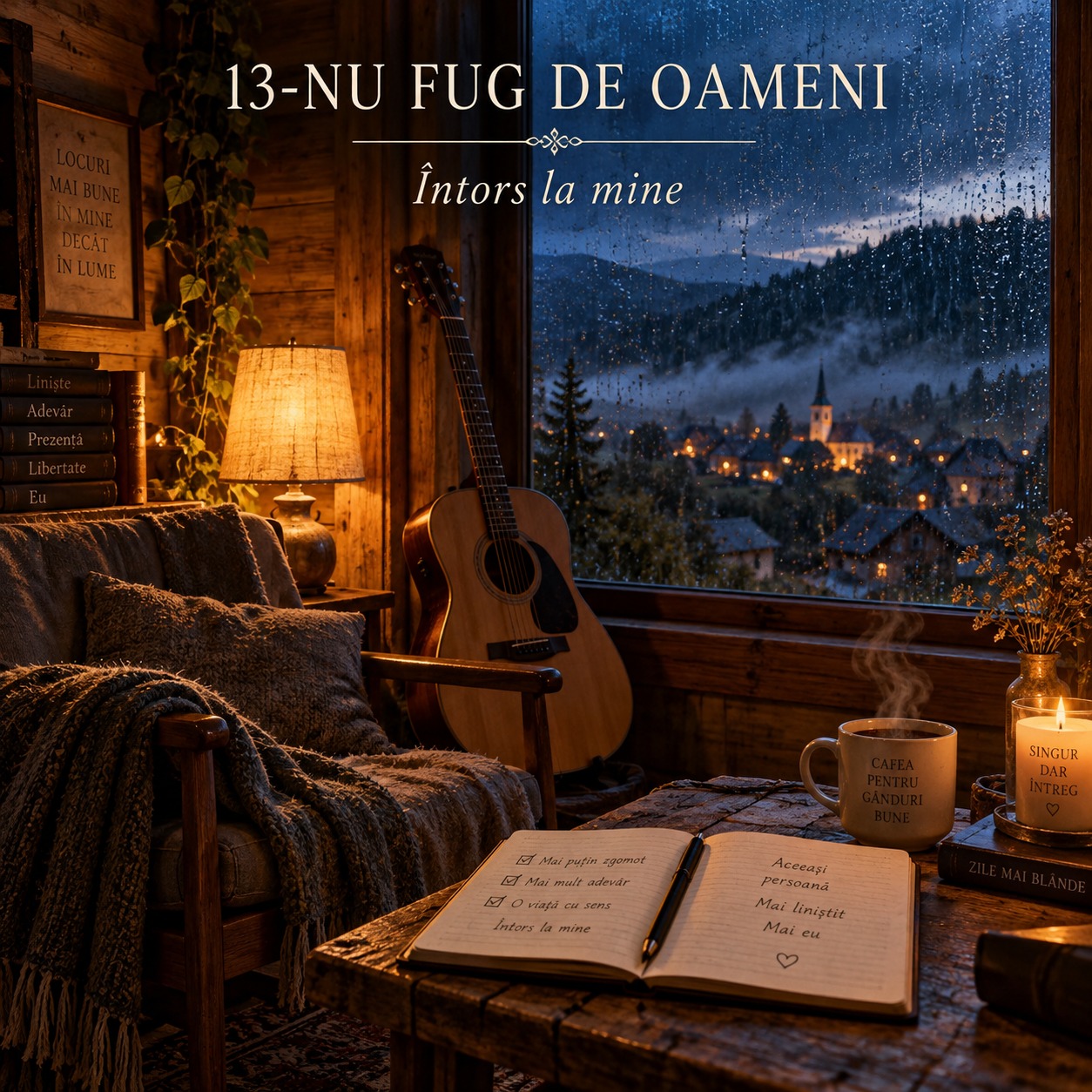 CD 13-NU FUG DE OAMENI - Mă întorc la mine artwork