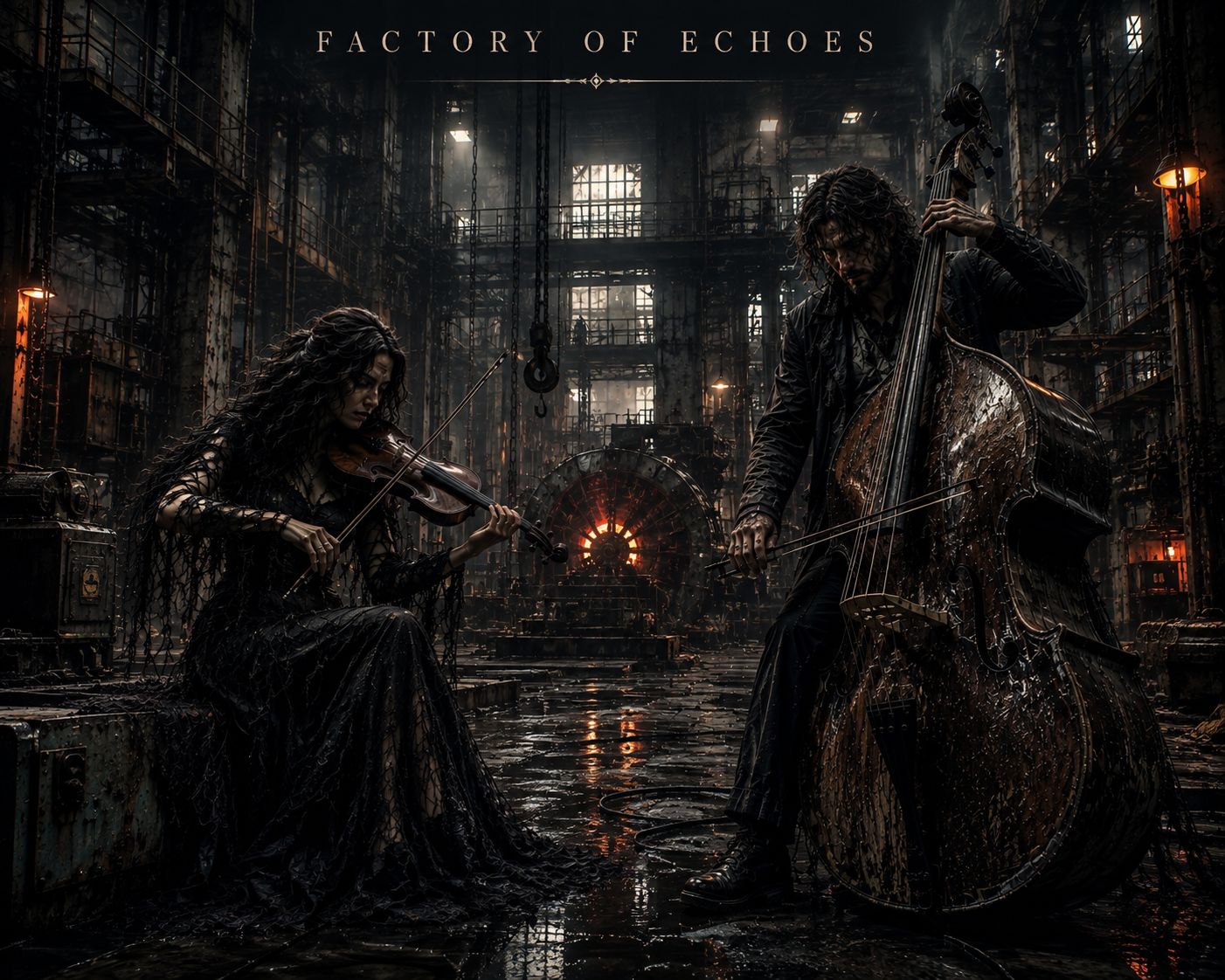 Factory of Echoes ⛓️ 👻 🎻 artwork