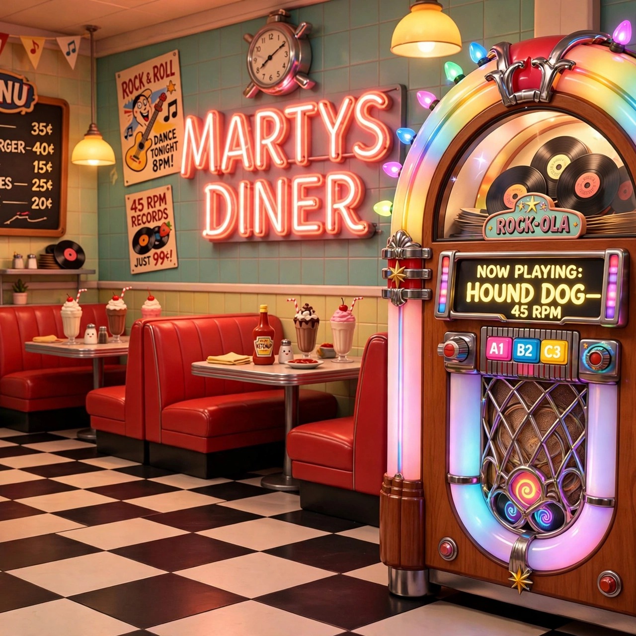 Jukebox Heat - PUNK ROCKABILLY 3 - by MARTY artwork